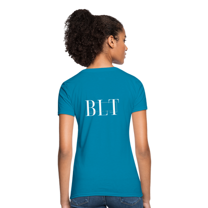 BLT Logo Women's T-Shirt - turquoise