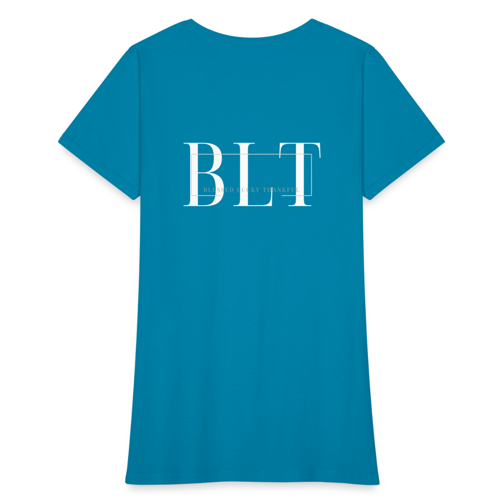 BLT Logo Women's T-Shirt - turquoise