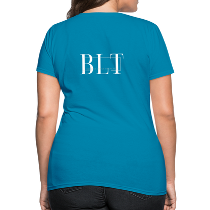 BLT Logo Women's T-Shirt - turquoise