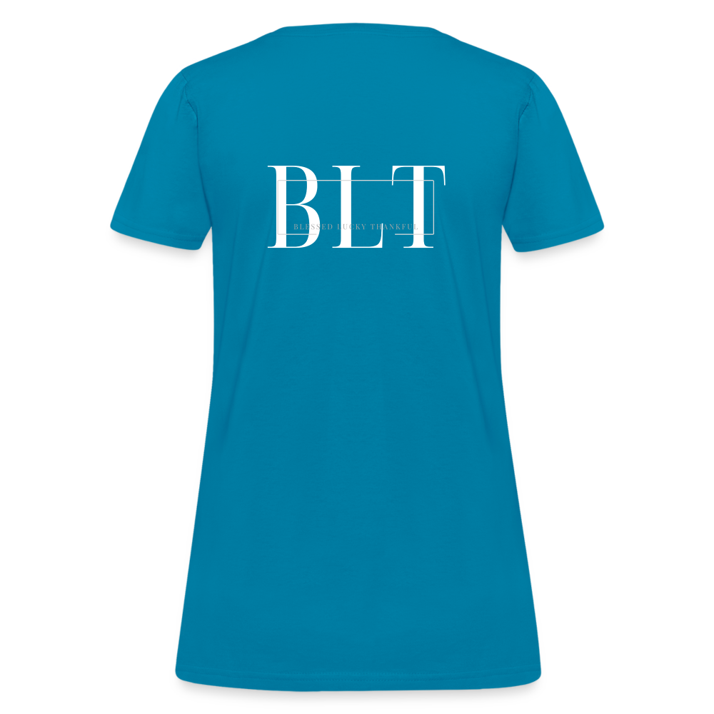 BLT Logo Women's T-Shirt - turquoise