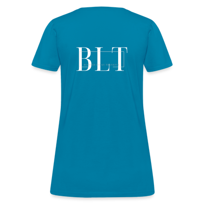 BLT Logo Women's T-Shirt - turquoise