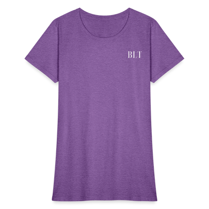 BLT Logo Women's T-Shirt - purple heather