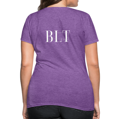 BLT Logo Women's T-Shirt - purple heather