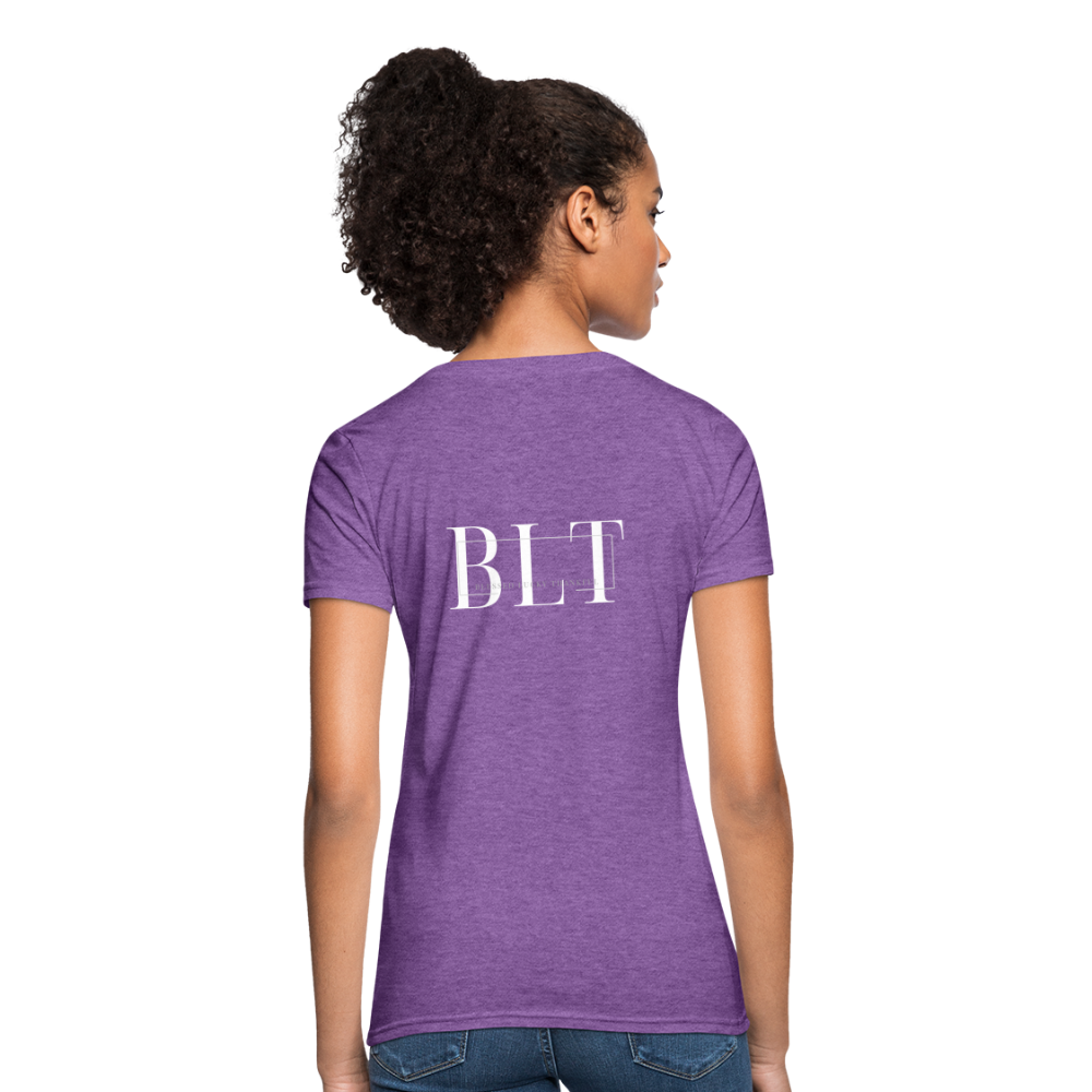 BLT Logo Women's T-Shirt - purple heather