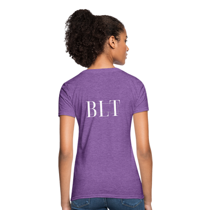 BLT Logo Women's T-Shirt - purple heather