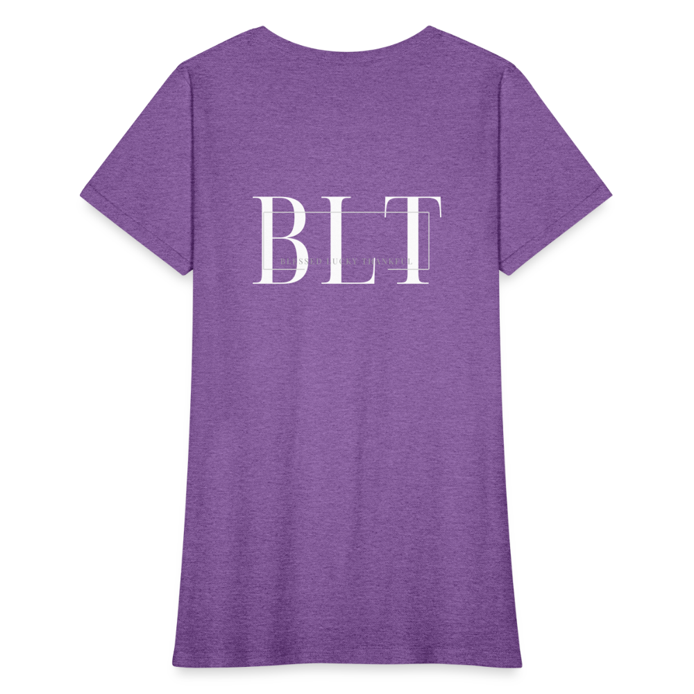 BLT Logo Women's T-Shirt - purple heather