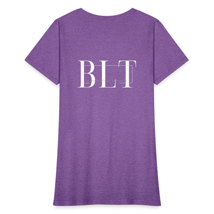 BLT Logo Women's T-Shirt - purple heather