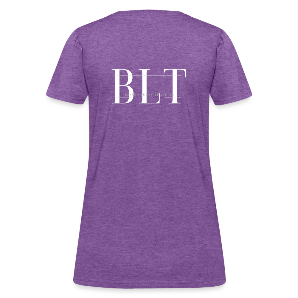 BLT Logo Women's T-Shirt - purple heather