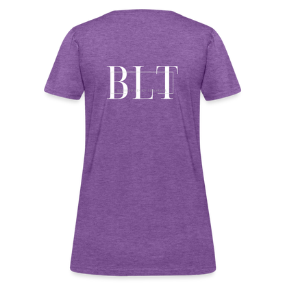 BLT Logo Women's T-Shirt - purple heather