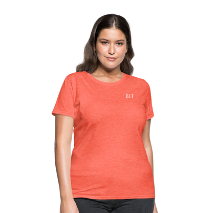 BLT Logo Women's T-Shirt - heather coral