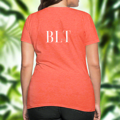 BLT Logo Women's T-Shirt - heather coral