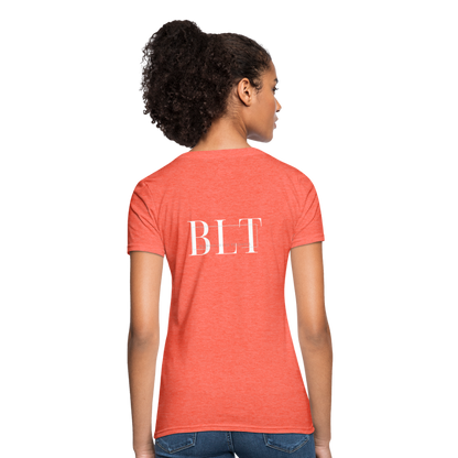 BLT Logo Women's T-Shirt - heather coral