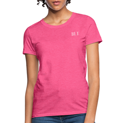 BLT Logo Women's T-Shirt - heather pink