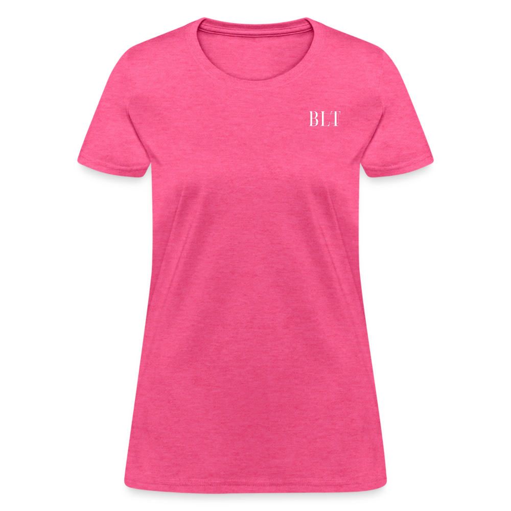 BLT Logo Women's T-Shirt - heather pink