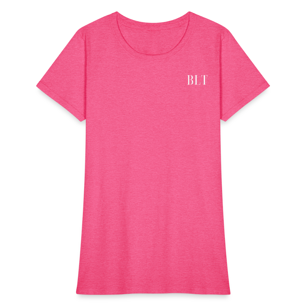 BLT Logo Women's T-Shirt - heather pink