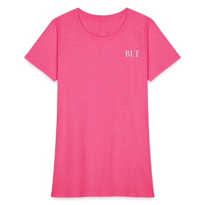 BLT Logo Women's T-Shirt - heather pink