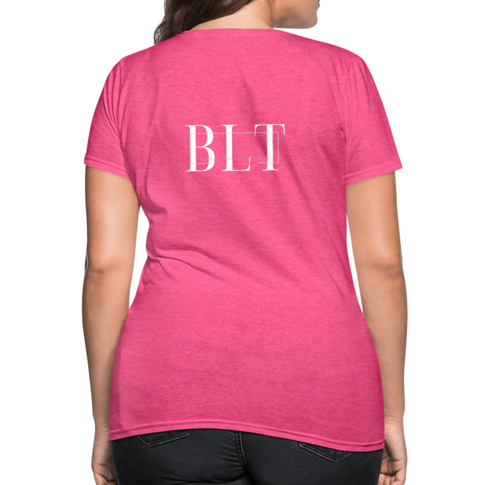 BLT Logo Women's T-Shirt - heather pink