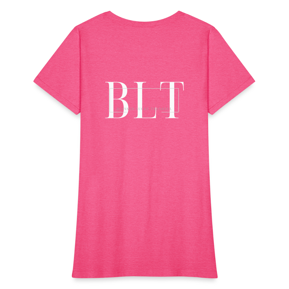 BLT Logo Women's T-Shirt - heather pink