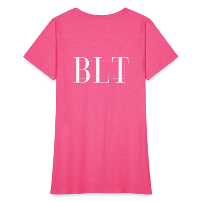 BLT Logo Women's T-Shirt - heather pink