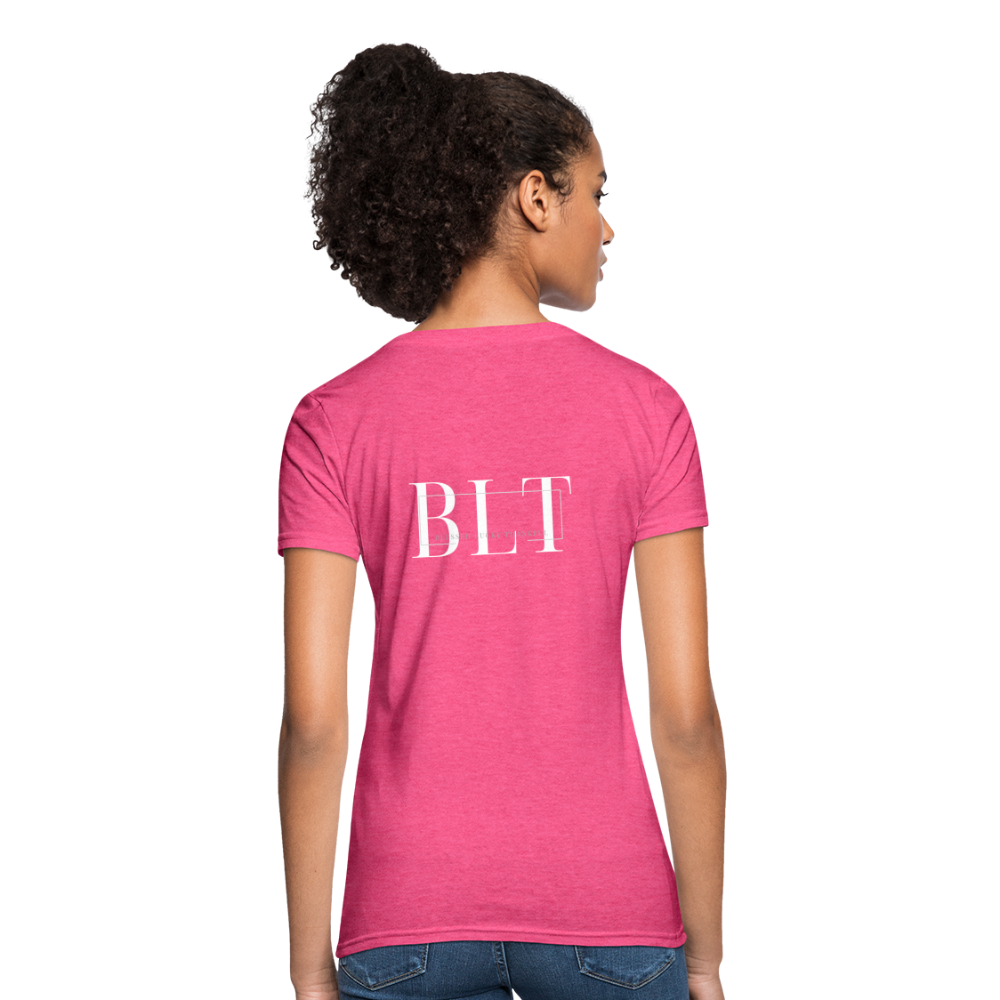 BLT Logo Women's T-Shirt - heather pink