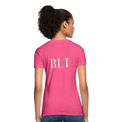 BLT Logo Women's T-Shirt - heather pink