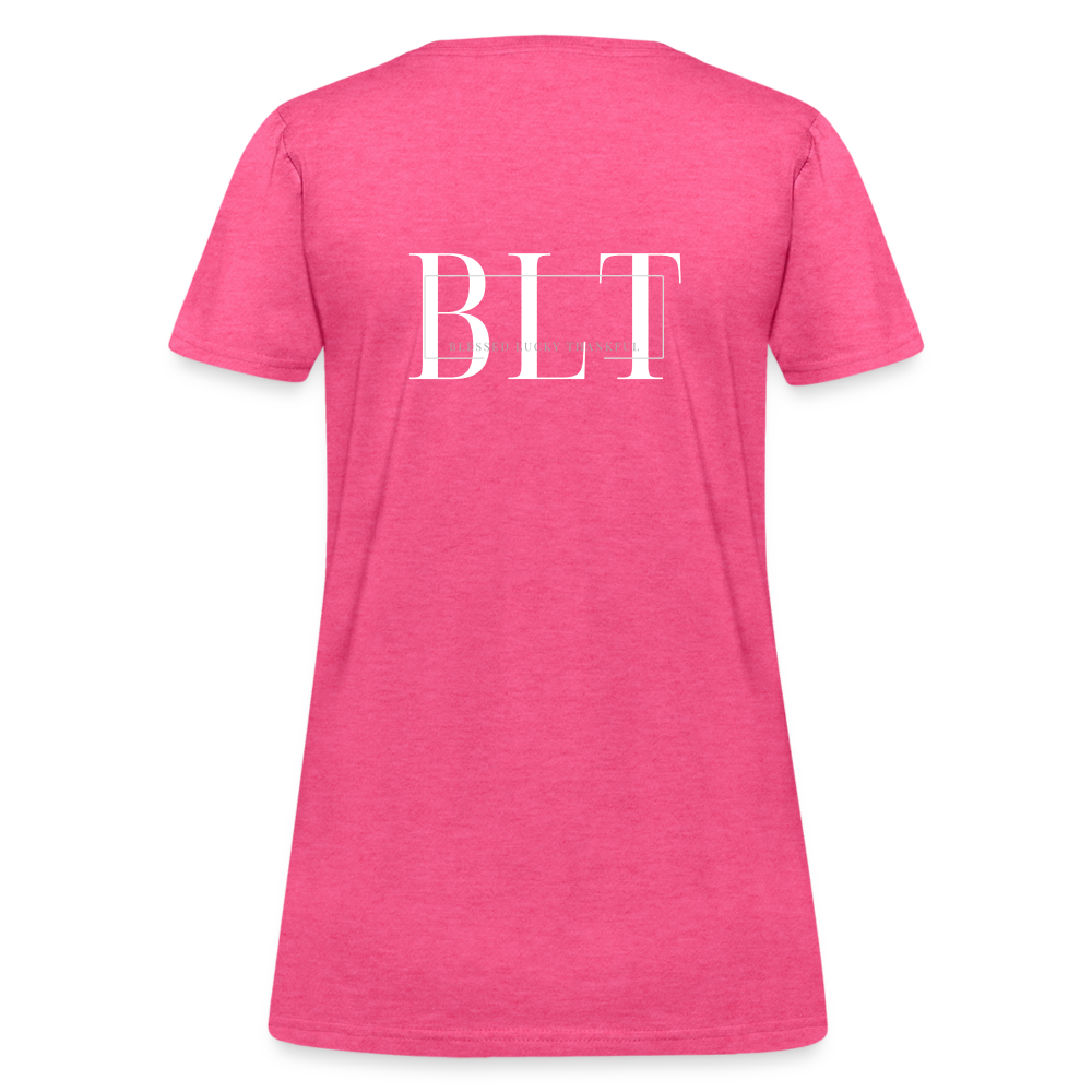 BLT Logo Women's T-Shirt - heather pink