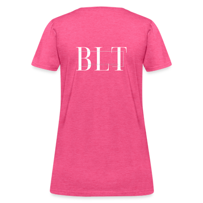 BLT Logo Women's T-Shirt - heather pink