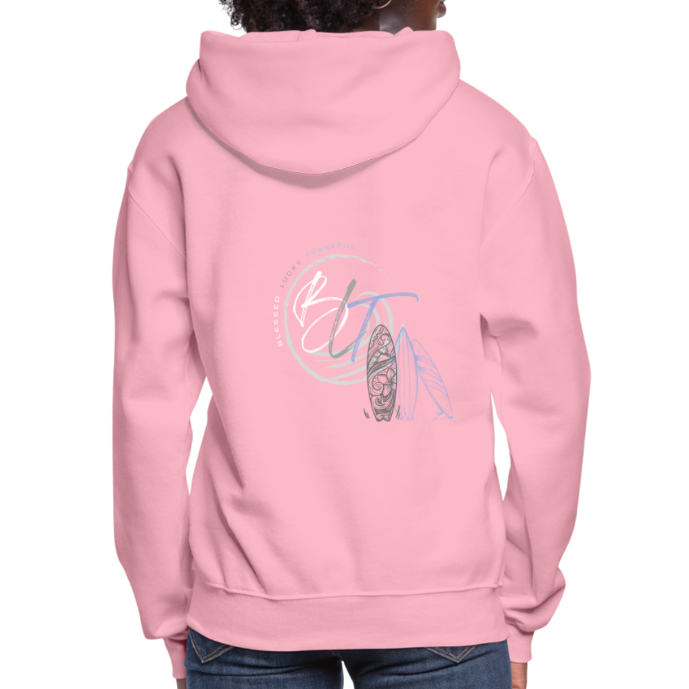 BLT 'Catch a Wave' Women's Hoodie - classic pink