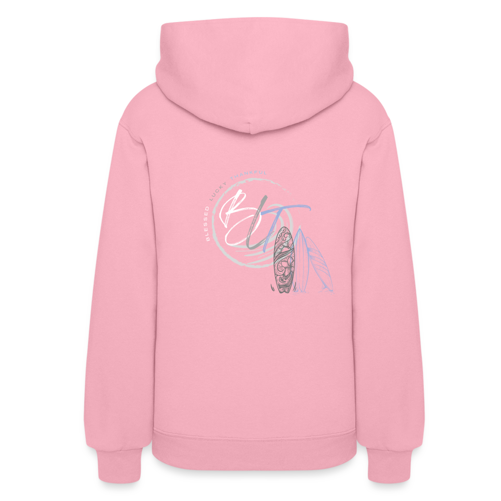 BLT 'Catch a Wave' Women's Hoodie - classic pink