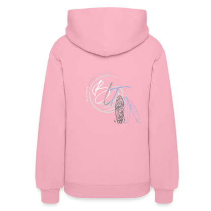 BLT 'Catch a Wave' Women's Hoodie - classic pink