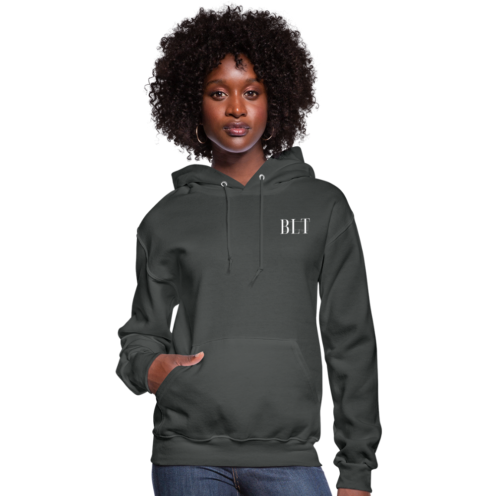 BLT 'Catch a Wave' Women's Hoodie - asphalt