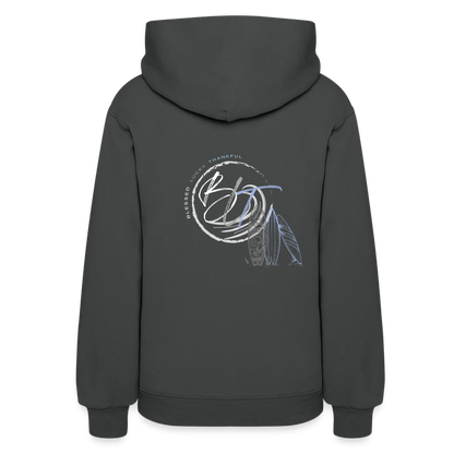 BLT 'Catch a Wave' Women's Hoodie - asphalt