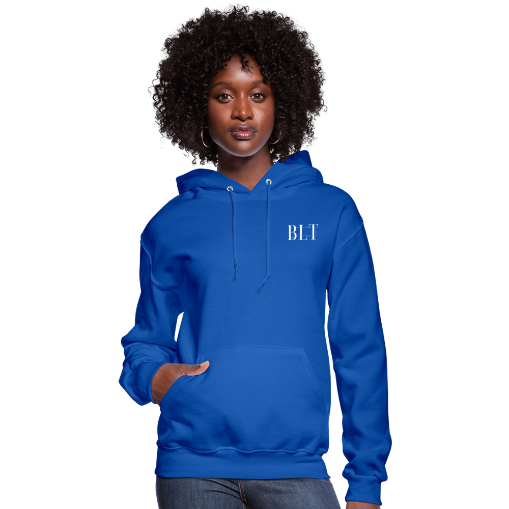 BLT 'Catch a Wave' Women's Hoodie - royal blue