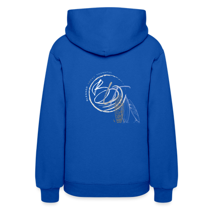 BLT 'Catch a Wave' Women's Hoodie - royal blue