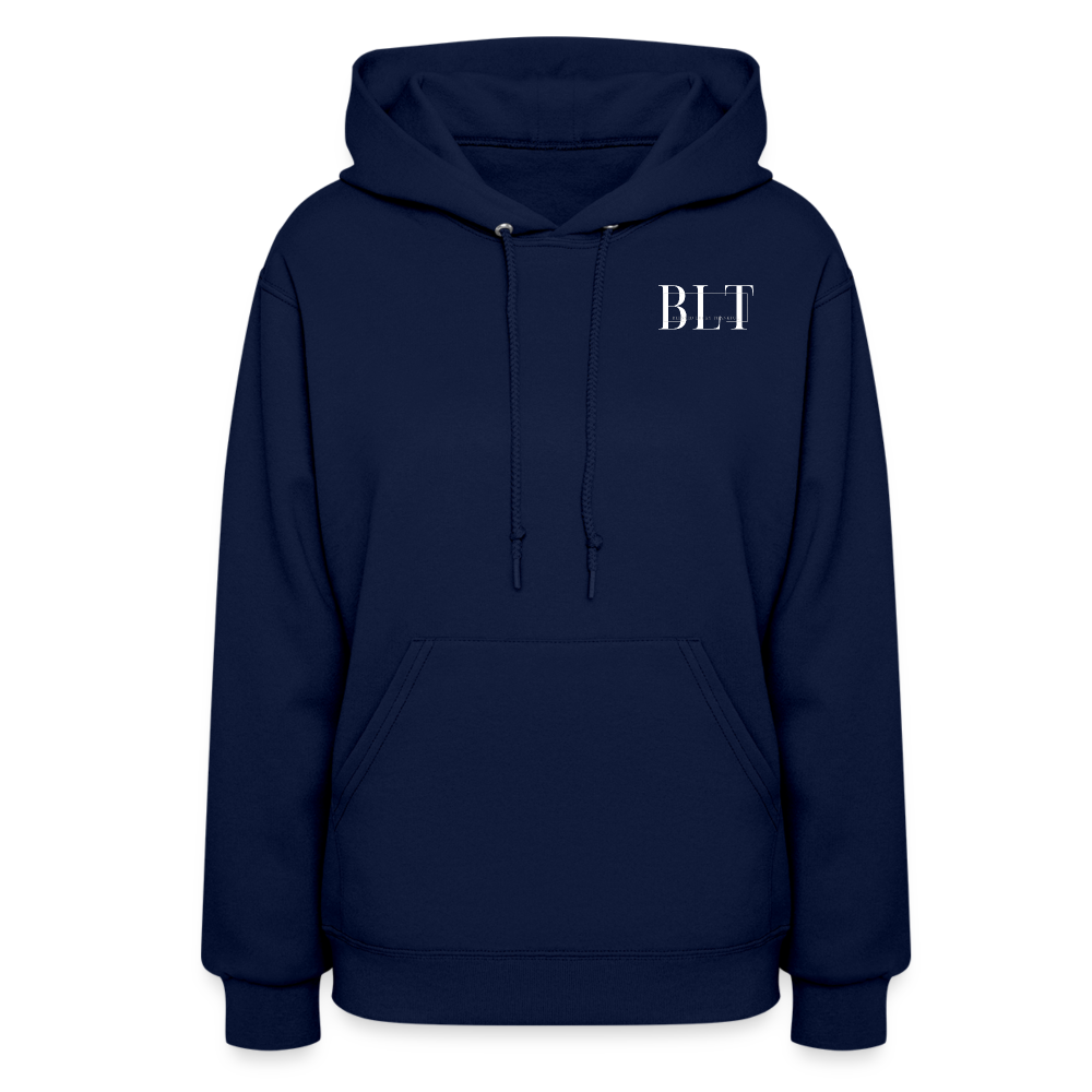 BLT 'Catch a Wave' Women's Hoodie - navy