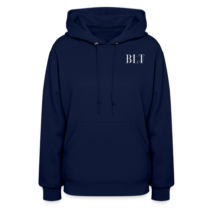 BLT 'Catch a Wave' Women's Hoodie - navy