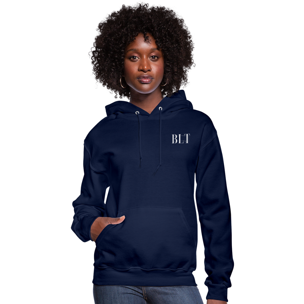 BLT 'Catch a Wave' Women's Hoodie - navy