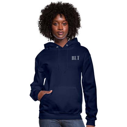 BLT 'Catch a Wave' Women's Hoodie - navy