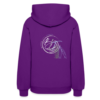 BLT 'Catch a Wave' Women's Hoodie - purple