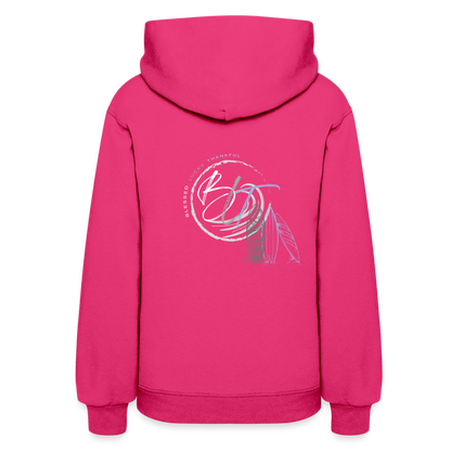 BLT 'Catch a Wave' Women's Hoodie - fuchsia