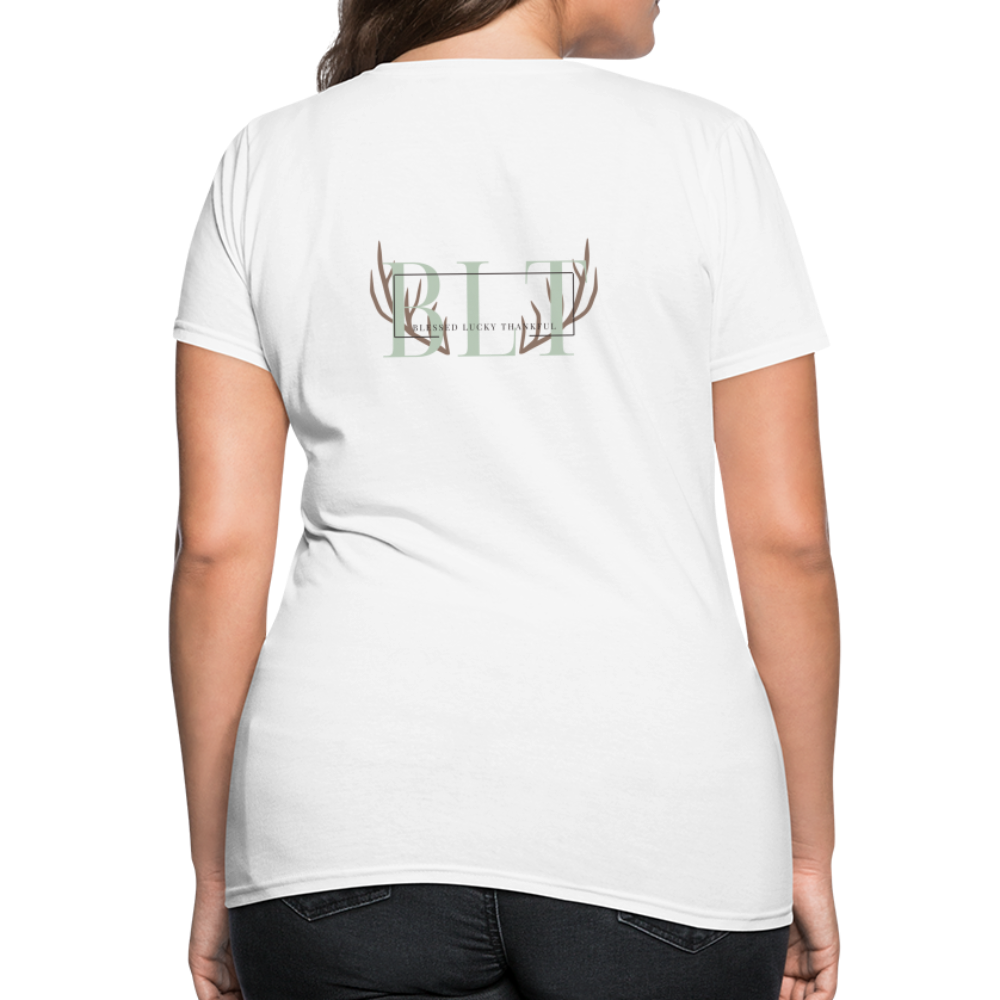 BLT 'Antler' Women's T-Shirt - white