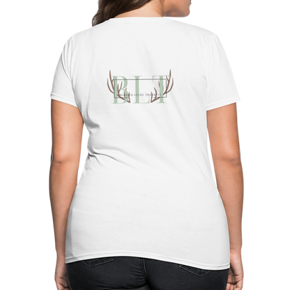 BLT 'Antler' Women's T-Shirt - white