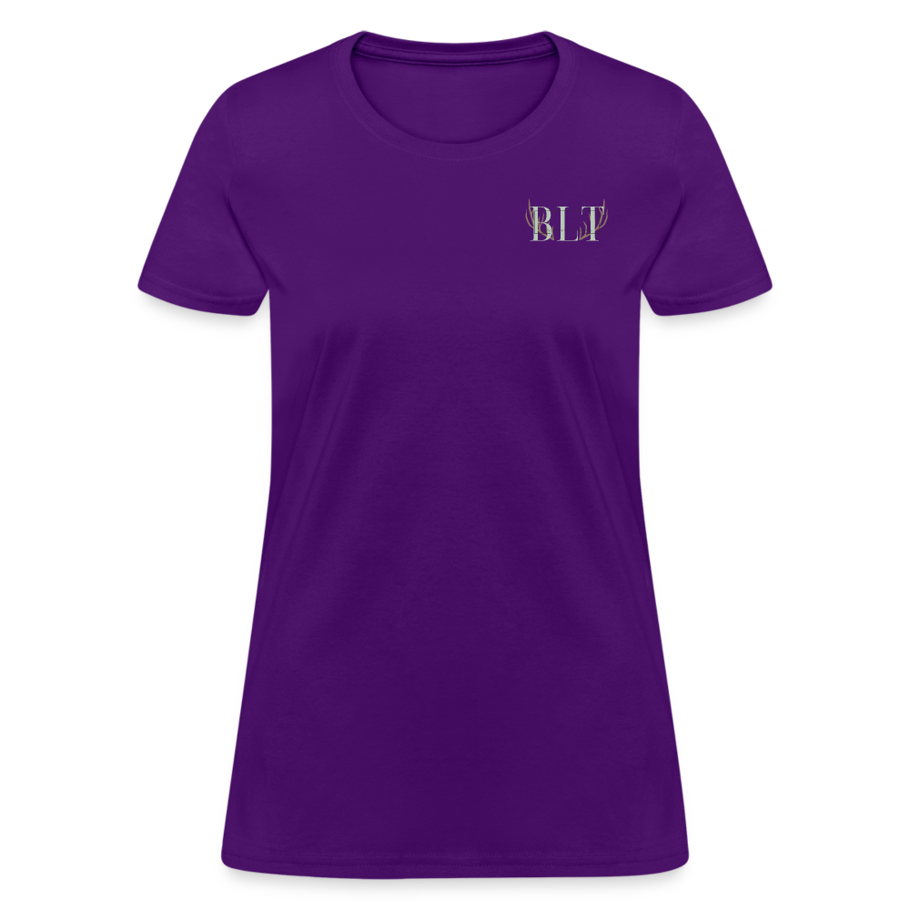 BLT 'Antler' Women's T-Shirt - purple