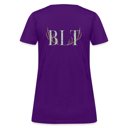 BLT 'Antler' Women's T-Shirt - purple