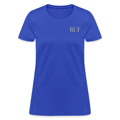 BLT 'Antler' Women's T-Shirt - royal blue