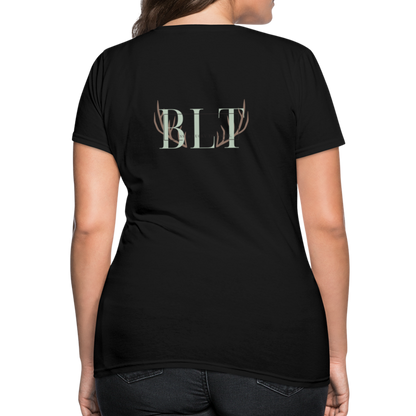 BLT 'Antler' Women's T-Shirt - black