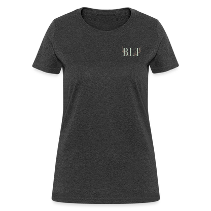 BLT 'Antler' Women's T-Shirt - heather black