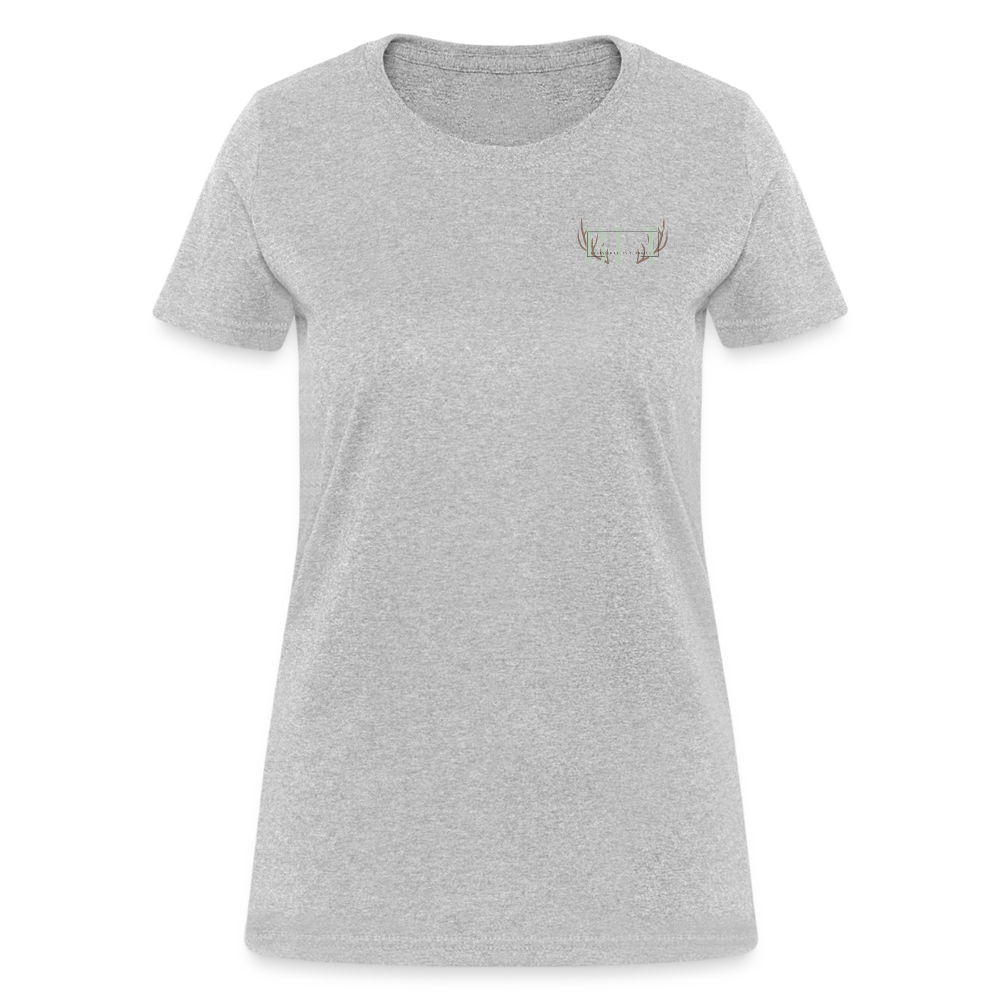 BLT 'Antler' Women's T-Shirt - heather gray