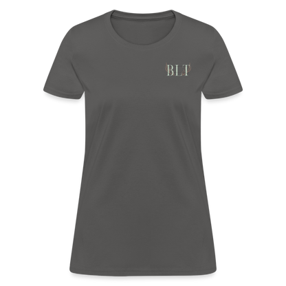 BLT 'Antler' Women's T-Shirt - charcoal