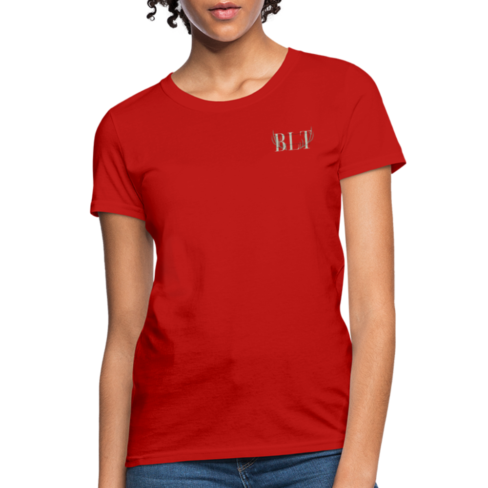 BLT 'Antler' Women's T-Shirt - red